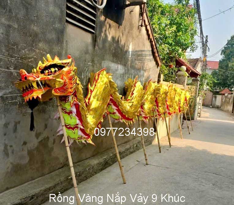 rồng 9 khúc dài 18 m nắp vảy