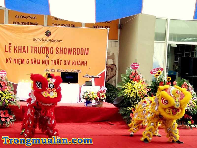 thuê đội múa lân